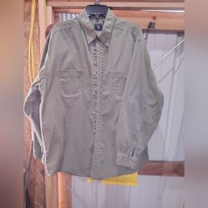 Levi's Olive Green Men's Shirt